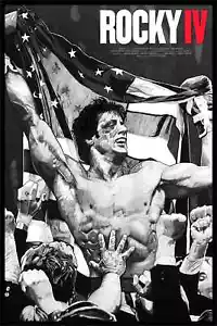 Rocky IV 4 Stallone Boxing Movie Film Variant Poster Giclee Print 24x36 Mondo - Picture 1 of 1