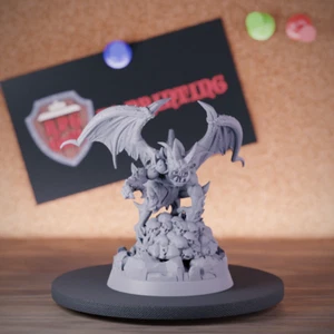 Small Fiend Miniature Demon Fiend Dungeons and Dragons Mini DnD 5e TTRPG - Picture 1 of 8