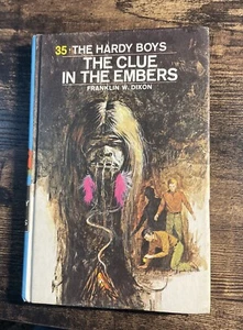 The Hardy Boys Matte Vintage HC 1955/1972 Dixon #35 The Clue In The Embers #8935 - Picture 1 of 16