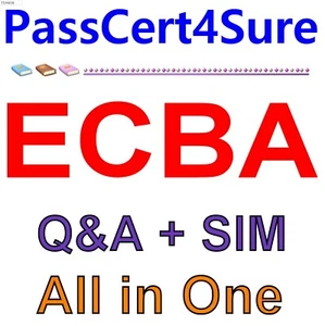 Certificat d'entrée en analyse commerciale examen ECBA Q&A + SIM - Photo 1/1