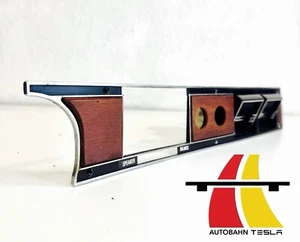 1971 Lincoln Continental Mark III Wood Grain Radio Bezel Trim with A/C Vents - Picture 1 of 8