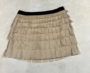 j crew collection silk mini skirt size 8 - Picture 1 of 9