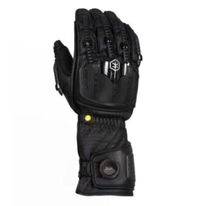 Knox Handroid MK5 Motorcycle Gloves Black Hand Armour Summer Bike Race Sports - Picture 1 of 5