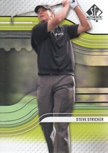 2012 SP Authentic Golf Card #33 Steve Stricker