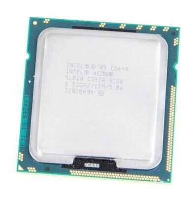 Intel Xeon E5649 2.53 GHz SLBZ8 6 Cores 12 80 W Threads LGA1366 CPU Processor - Image 1 of 4