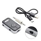 Bluetooth-compatible 5.3 Transmitter Receiver Wireless Audio 3.5mm Aux Adapter