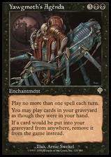 Magic the Gathering MTG Yawgmoth's Agenda (135) Invasion   LP