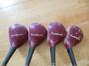 Vintage MacGregor Frank Stranahan 500 1,2,3,4 Persimmon Wood Set - Picture 1 of 12