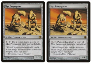 MTG - 2 x Myr Propagator - Rare Artifact Creature - Scars of Mirrodin (SOM) - LP - Picture 1 of 1