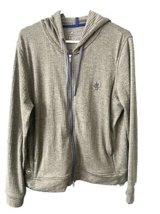 Peter Millar Full-Zip Hoodie Jacket Womens Olive Green Large - Picture 1 of 8