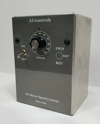 AUCONTROLS 3 HP DC Motor Drive, 0-180 VDC, Input: 230 VAC, NEMA 1 Mod. ASCB2-3 Made in USA