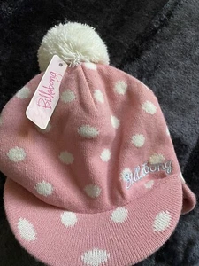 Y2K New Genuine BILLABONG BEANIE Winter Ski CAP HAT Visor Girls Genuine Vintage - Picture 1 of 2