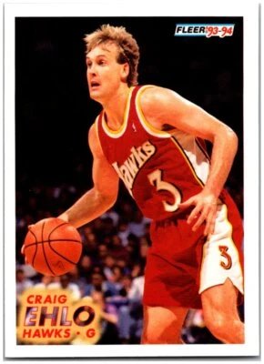 1993-94 Fleer #242 Craig Ehlo - FREE SHIPPING! - Image 1 of 2