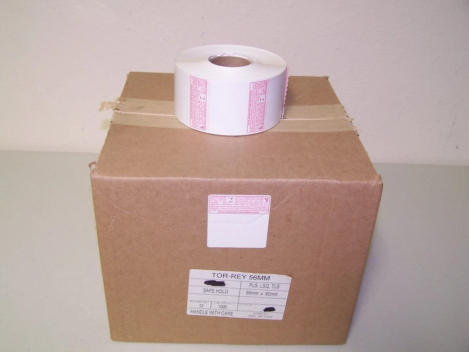 Torrey Original Safe Handling Thermal Label for LSQ-40L Scale,10 Roll/1000 label - Image 1 of 1