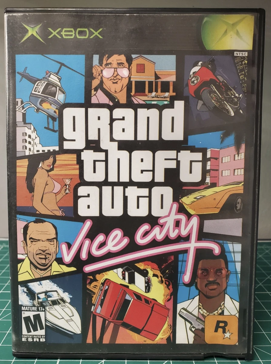 【懐かしゲーム】X BOXソフト／グランドセフトオート バイスシティ 懐かしゲーム】X BOXソフト／グランドセフトオート バイスシティ
