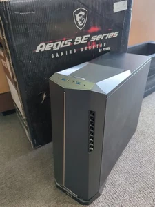 MSI AEGIS ZS AMD RYZEN 5 5600X 1GB 500GB SSD GTX 1660 2tb Hd - Picture 1 of 4