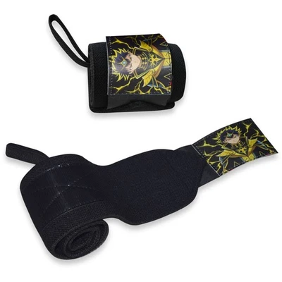 Ремни штанги для поднятия тяжестей MT для тренажерного зала фитнеса бодибилдинга тренировок запястья силовые - Изображение 1 из 4