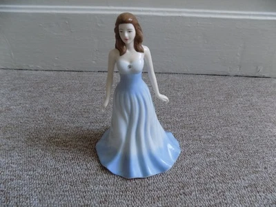 Royal Doulton The Gemstone Collection April Diamond Figurine - Image 1 of 4