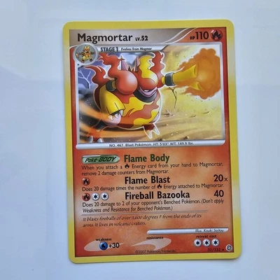 Magmortar 31/132 Rare DP Secret Wonders Pokemon TCG  - Image 1 of 2