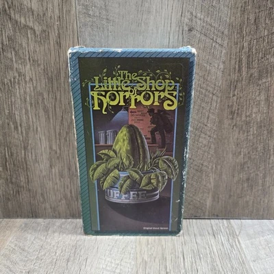Little Shop of Horrors VHS 1988 Jackie Joseph Jonathan Haze Jack Nicholson AS IS Foto 1 de 4