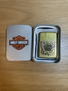 Harley Davidson Eagle Smythe latón X Zippo - Imagen 1 de 4