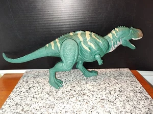 Jurassic World Dino Rivals Bite 'n Fight T-Rex Mund öffnet /Raors mit Hebel. - Bild 1 von 7