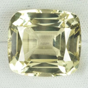27.60 ct AWESOME GLOW YELLOW NATURAL KUNZITE SPOUDMAN CUSHION See VDO !! - Picture 1 of 3