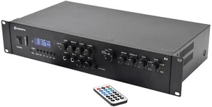 Adastra A2 Stereo PA Amplifier 2x200W Class-D – Bluetooth & Media Player - Picture 1 of 5