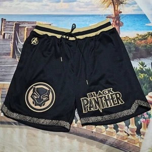 Black Panther Wakanda Forever Basketball Shorts Size XL NWT - Picture 1 of 8