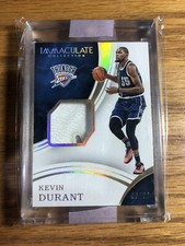 *KEVIN DURANT* *IMMACULATE SHOELACE HOLE* *SNEAKER PATCH* Shoe Kicks OKC Thunder