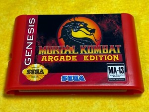 Mortal Kombat Arcade Edition Video Game Sega Genesis US Seller NTSC.