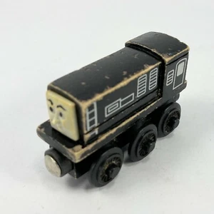 Thomas and Friends Black Diesel Train Wooden Railway - Picture 1 of 4