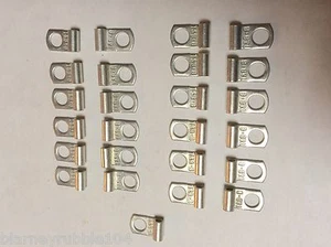 Harley 9901 #8 Eyelet Flag Terminals 14-16 Ga. Early Style Knucklehead Qty. 25 - Picture 1 of 3