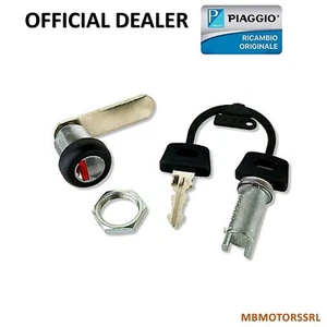 CILINDRETTI BLOCCHETTI SERRATURE CHIAVI ACCENSIONE SPORTELLO PIAGGIO APE 50 FL - Imagen 1 de 3