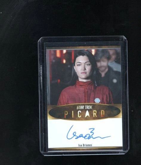 Tarjeta autógrafa de Isa Briones de arte e imágenes de Star Trek para mujeres de  Foto 1 de 1