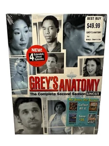 Grey's Anatomy Complete Second Season DVD. Brand new sealed. - Picture 1 of 5