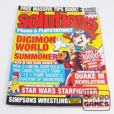 Solutions For PlayStation & PS2 - Issue 5 - May 2001 - Digimon World