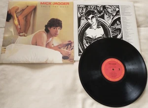 MICK JAGGER 1985 Vinyl LP SHE'S THE BOSS Columbia FC 39940 NM - Picture 1 of 9