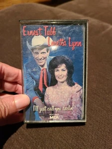 Loretta Lynn Ernest Tubb Ill Just Call You Darlin Audio Cassette Tape 1989 - Picture 1 of 6