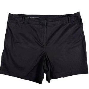 Talbots Perfect Short Damen 24W schwarz 6,5" Schrittlänge klassisch Stretch vorne flach - Bild 1 von 6