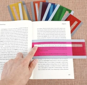 Leseführungsleiste für ADHS & Legasthenie | Fokuswerkzeug für einfaches Lesen - Bild 1 von 4