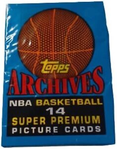 Pack 1993 Topps ARCHIVES NBA Basketball (14 Cards) UNOPENED Look for JORDAN