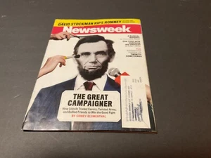 Newsweek Magazine, October 22, 2012 - THE GREAT CAMPAIGNER - Picture 1 of 3