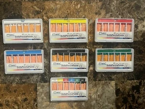 Meta- Biomed Gutta Percha Points .06 Special Taper 60 Points per box All Sizes - Picture 1 of 16