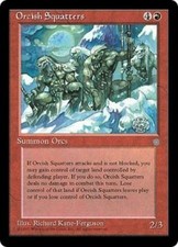 Orcish Squatters PL MTG Ice Age IA Magic Gathering 2B3