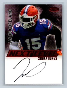 2023 Sage football red next level autograph Jacob Copeland# NLS-JC3 - Picture 1 of 2