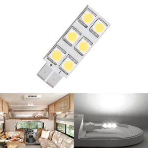 12V LED t10 6-SMD/13-SMD 5050 Wedge Socket Replace Bulb Cool White Lighting - Picture 1 of 14