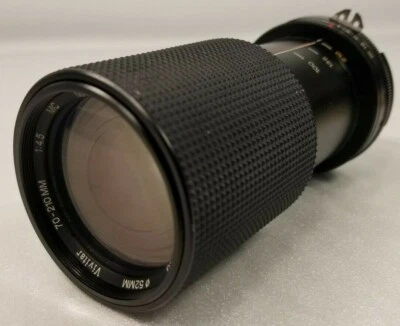 Vivitar 70-210MM 1:45 MC Macro Focusing Zoom No.77573820 ∅52MM Camera Lens - Image 1 of 4