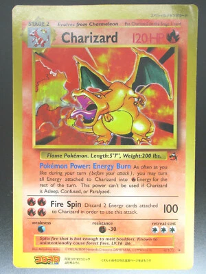 Charizard JUMBO Pokemon Card Coro Coro Comic limited promo English - Image 1 of 4
