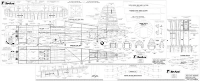 Top Flite F4U Corsair Giant Scale plan set - Image 1 of 2
